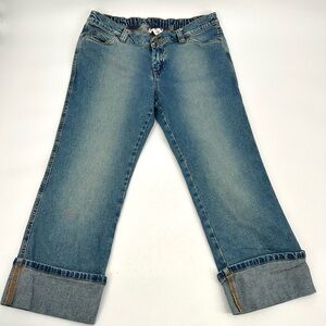 Two Hearts Maternity Blue Cropped Jeans